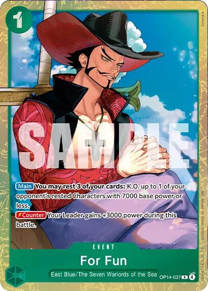 For Fun (Premium Card Collection -Best Selection Vol. 6-) [One Piece Promotion Cards] | Cards and Coasters CA