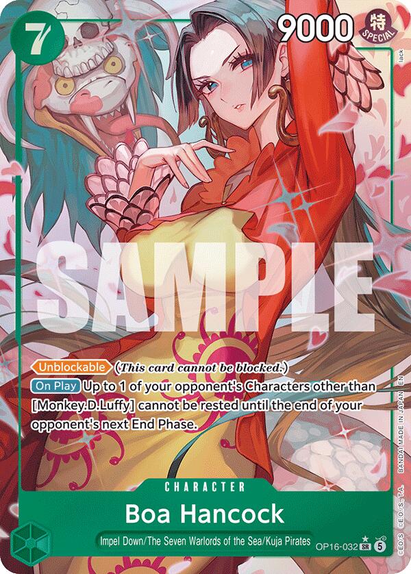 Boa Hancock (Alternate Art) [The Time of Battle] | Cards and Coasters CA