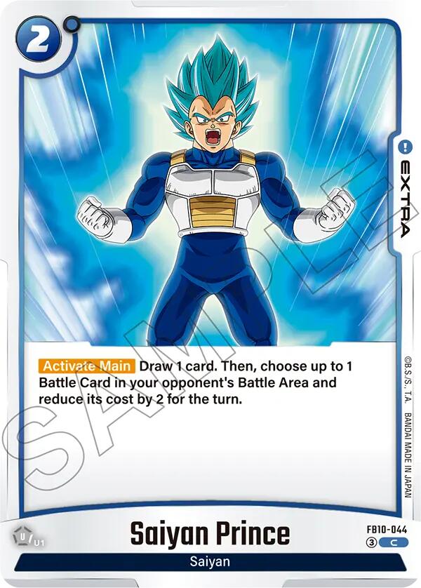 Saiyan Prince [Cross Force] | Cards and Coasters CA