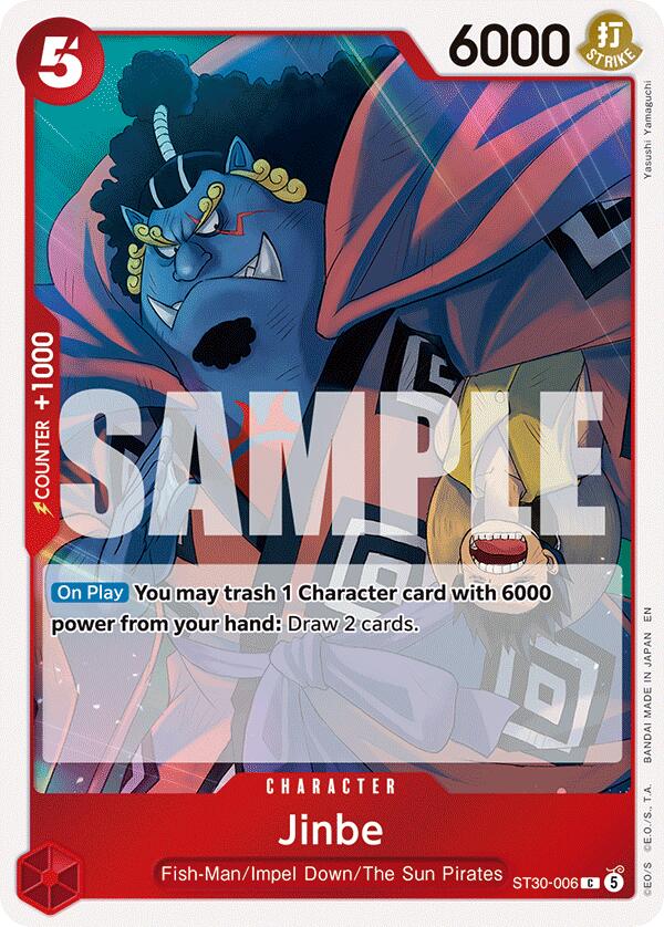 Jinbe [Starter Deck EX: Gear 5] | Cards and Coasters CA