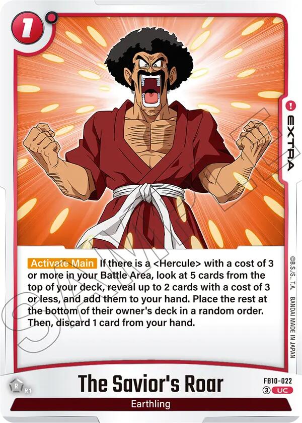 The Savior's Roar [Cross Force] | Cards and Coasters CA