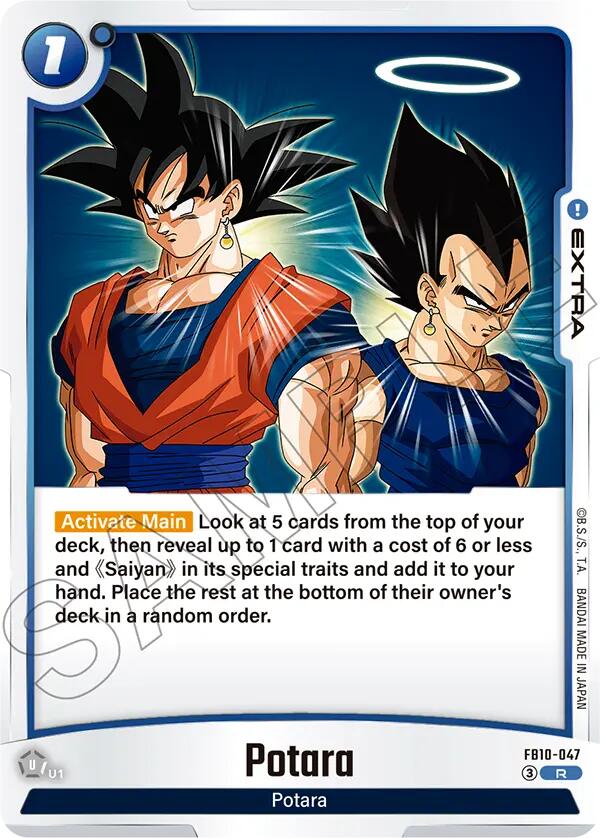 Potara [Cross Force] | Cards and Coasters CA