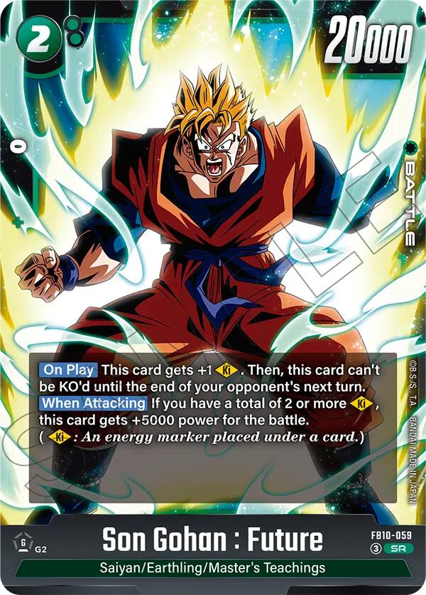 Son Gohan : Future (FB10-059) [Cross Force] | Cards and Coasters CA