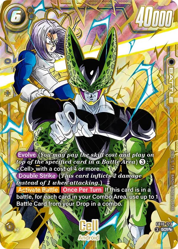 Cell (FB10-123) (Super Alternate Art) [Cross Force] | Cards and Coasters CA