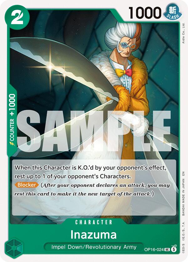 Inazuma [The Time of Battle] | Cards and Coasters CA