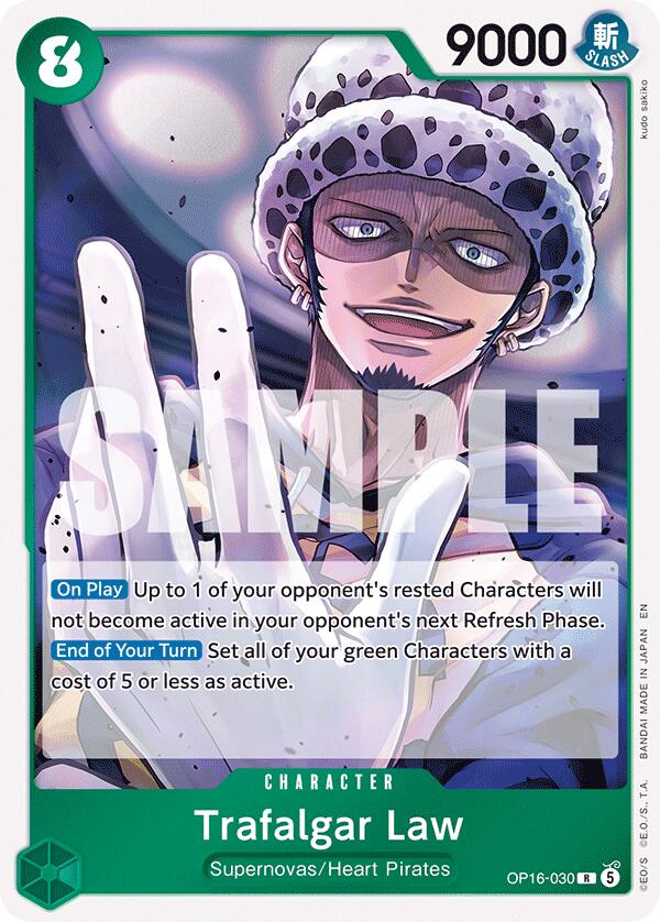 Trafalgar Law [The Time of Battle] | Cards and Coasters CA
