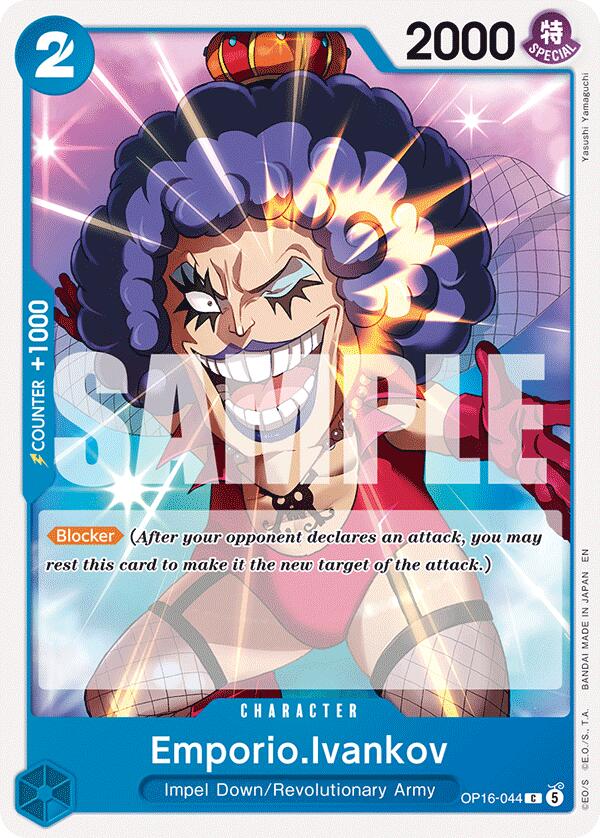 Emporio.Ivankov [The Time of Battle] | Cards and Coasters CA