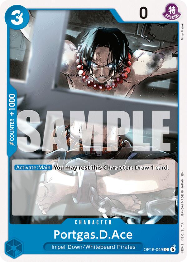 Portgas.D.Ace [The Time of Battle] | Cards and Coasters CA