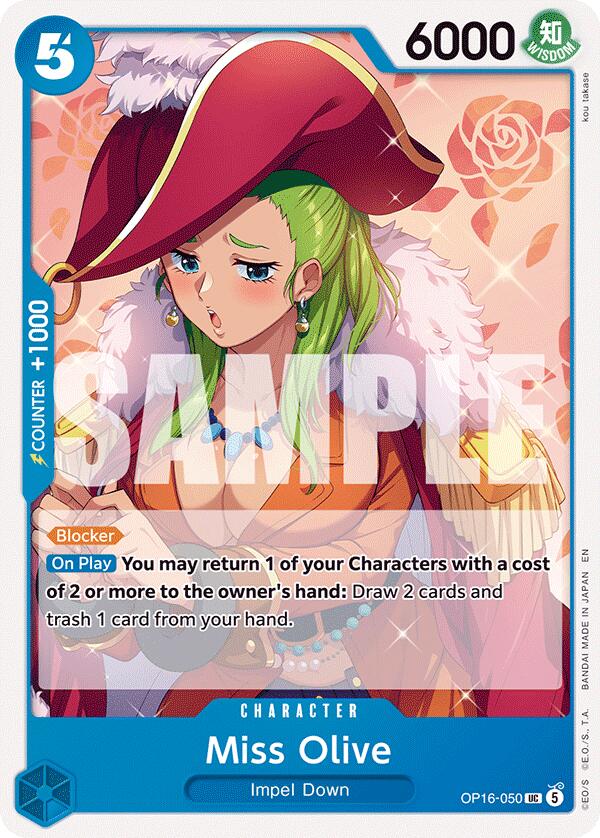 Miss Olive [The Time of Battle] | Cards and Coasters CA