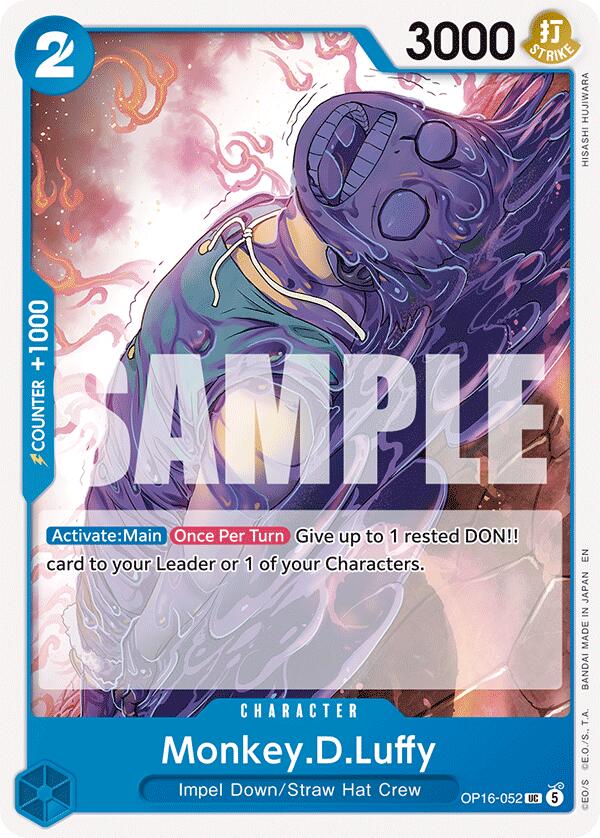 Monkey.D.Luffy [The Time of Battle] | Cards and Coasters CA