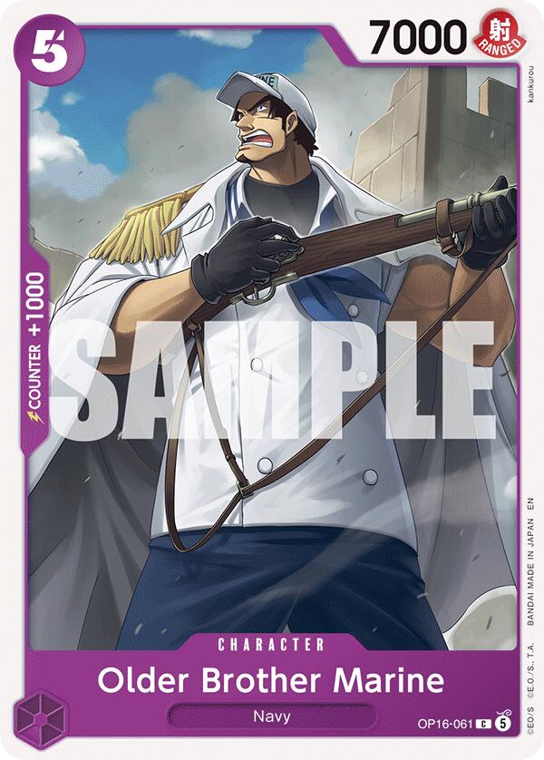 Older Brother Marine [The Time of Battle] | Cards and Coasters CA
