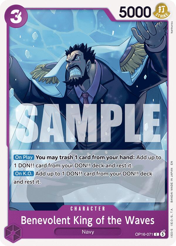 Benevolent King of the Waves [The Time of Battle] | Cards and Coasters CA