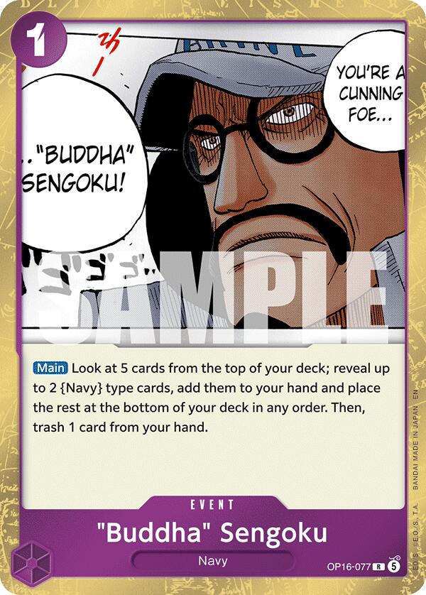 "Buddha" Sengoku [The Time of Battle] | Cards and Coasters CA