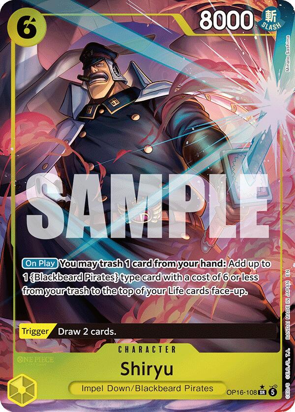 Shiryu (Full Art) [The Time of Battle] | Cards and Coasters CA