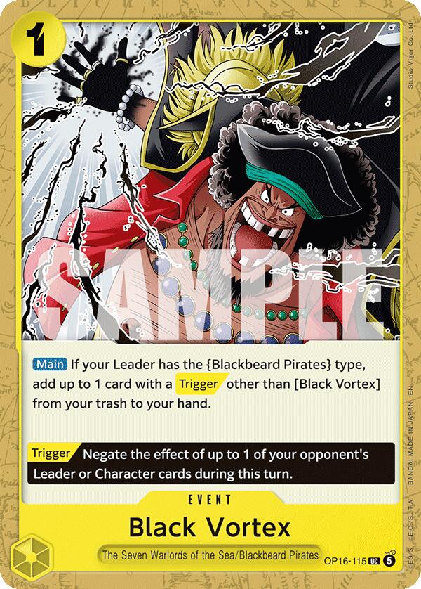 Black Vortex [The Time of Battle] | Cards and Coasters CA