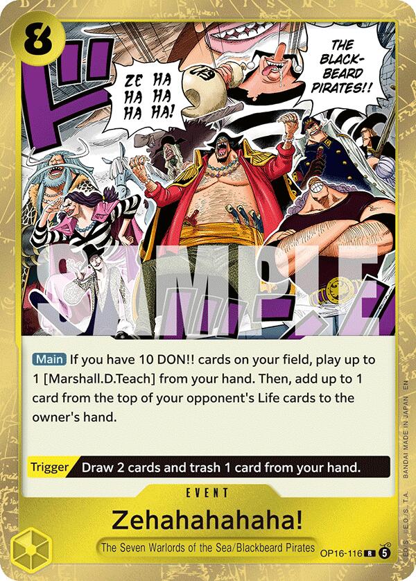 Zehahahahaha! [The Time of Battle] | Cards and Coasters CA