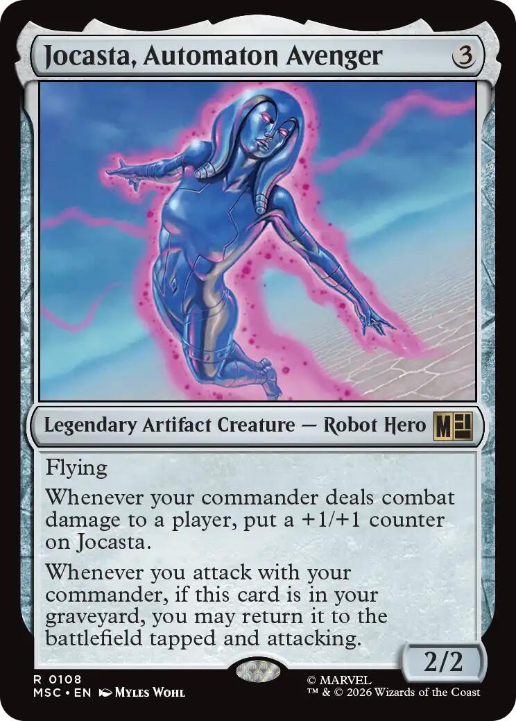 Jocasta, Automaton Avenger (Surge Foil) [Marvel Super Heroes Commander] | Cards and Coasters CA