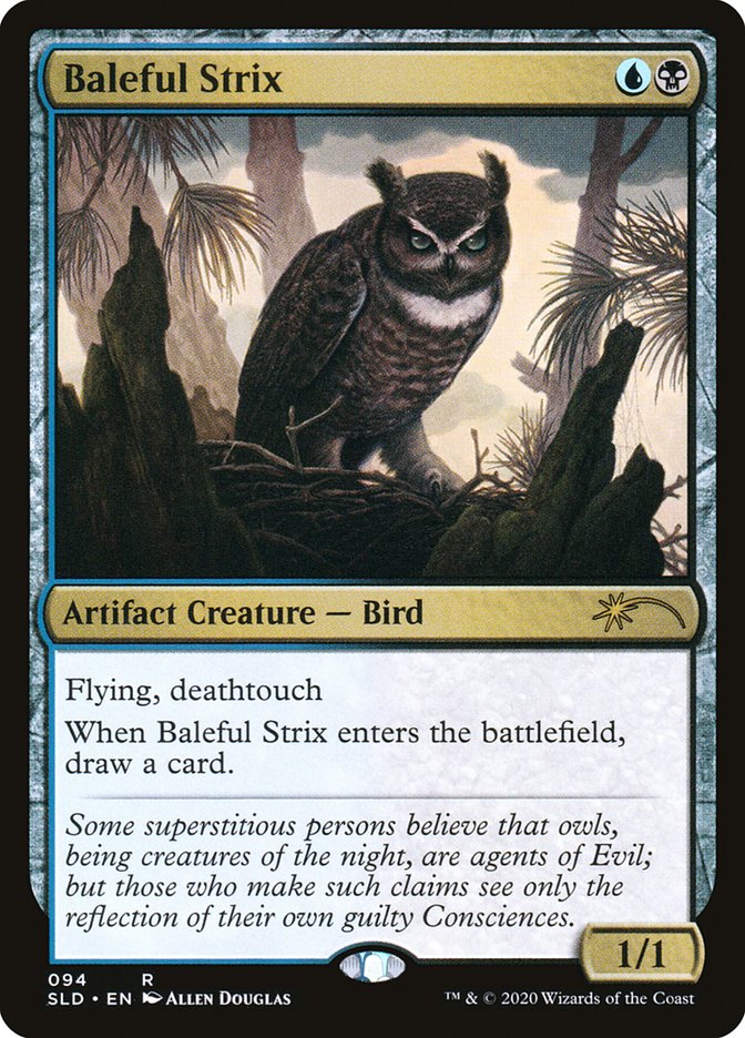 Baleful Strix [Secret Lair Drop Series] | Cards and Coasters CA