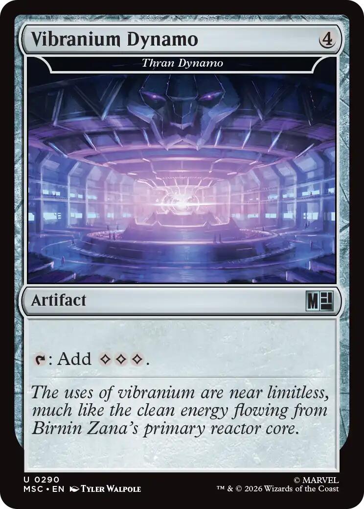 Vibranium Dynamo - Thran Dynamo [Marvel Super Heroes Commander] | Cards and Coasters CA