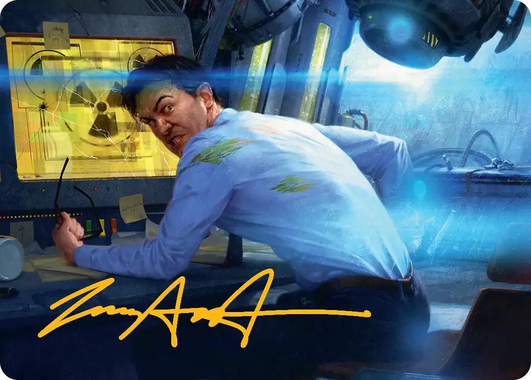 Bruce Banner Art Card (Gold-Stamped Signature) [Marvel Super Heroes Art Series] | Cards and Coasters CA