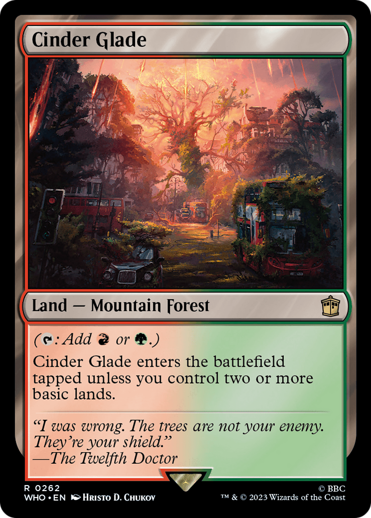 Cinder Glade [Doctor Who] | Cards and Coasters CA