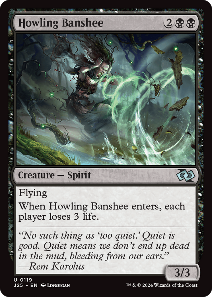 Howling Banshee [Foundations Jumpstart] | Cards and Coasters CA