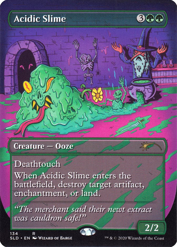 Acidic Slime [Secret Lair Drop Series] | Cards and Coasters CA