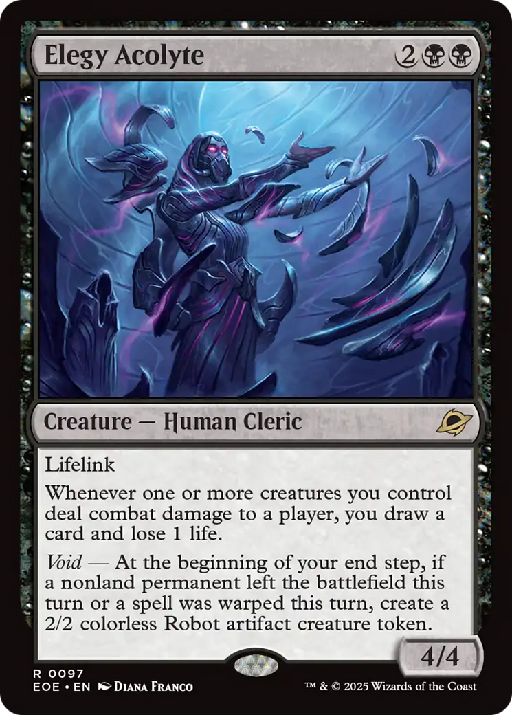 Elegy Acolyte [Edge of Eternities] | Cards and Coasters CA