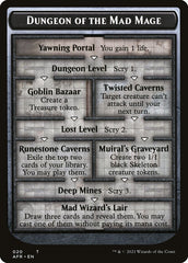 Dungeon of the Mad Mage // Tomb of Annihilation Double-Sided Token [Dungeons & Dragons: Adventures in the Forgotten Realms Tokens] | Cards and Coasters CA