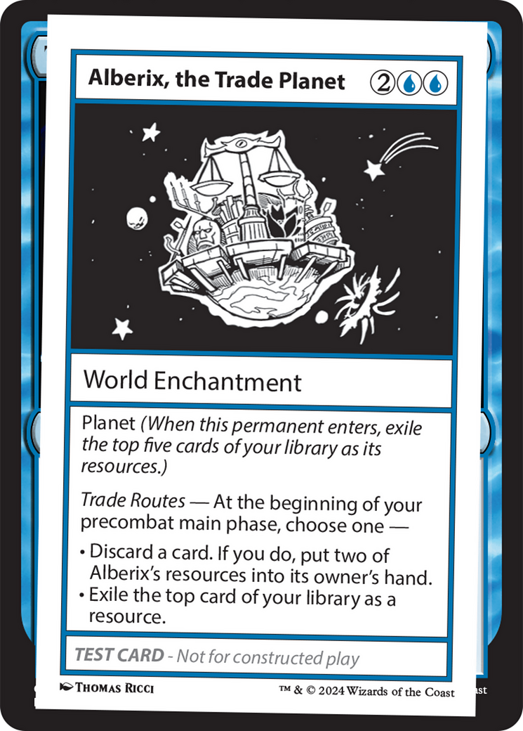 Alberix, the Trade Planet [Mystery Booster 2 Playtest Cards] | Cards and Coasters CA