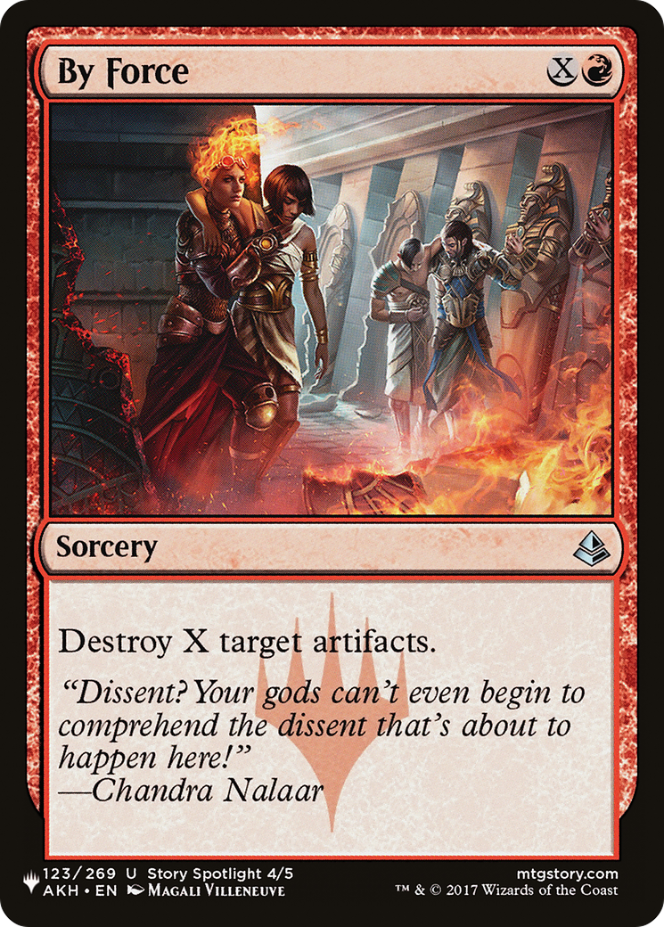 By Force [The List] | Cards and Coasters CA