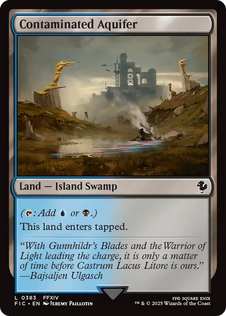 Contaminated Aquifer [FINAL FANTASY Commander] | Cards and Coasters CA