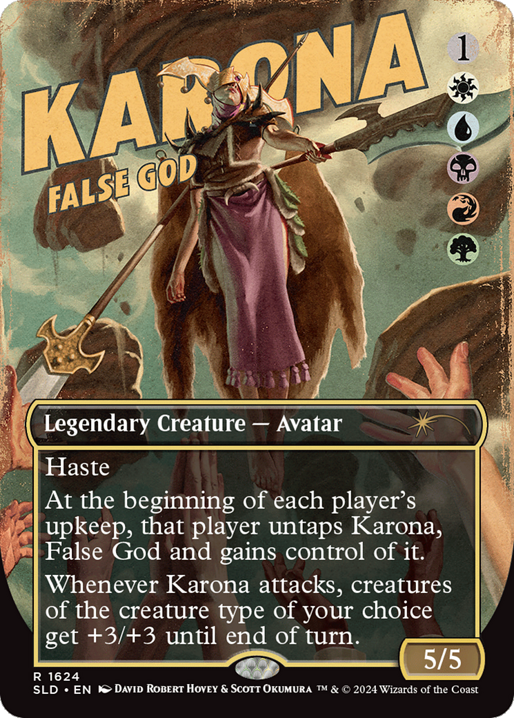 Karona, False God [Secret Lair Drop Series] | Cards and Coasters CA