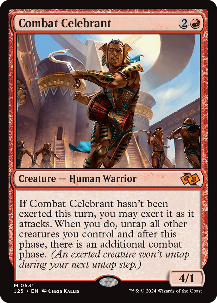 Combat Celebrant [Foundations Jumpstart] | Cards and Coasters CA