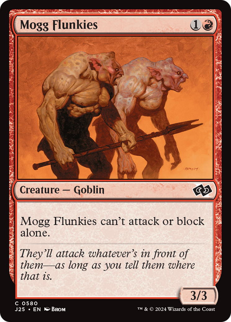 Mogg Flunkies [Foundations Jumpstart] | Cards and Coasters CA