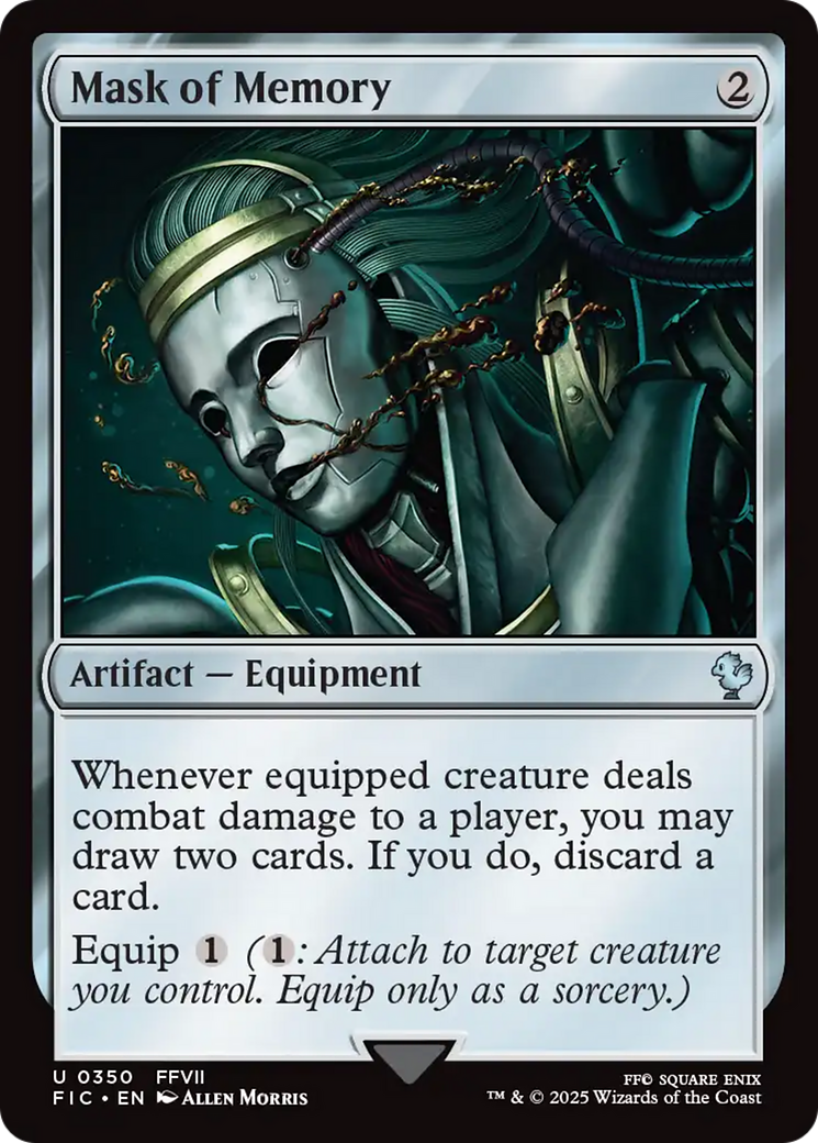 Mask of Memory [FINAL FANTASY Commander] | Cards and Coasters CA