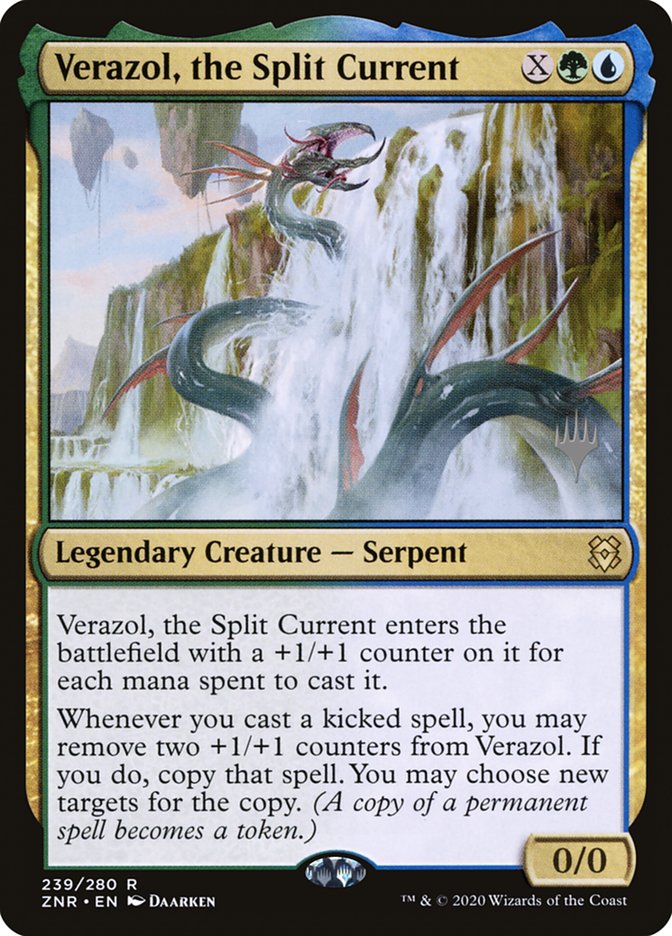 Verazol, the Split Current (Promo Pack) [Zendikar Rising Promos] | Cards and Coasters CA