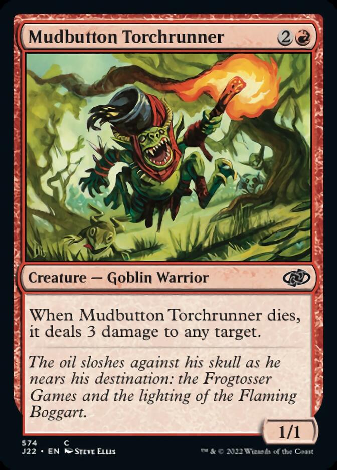 Mudbutton Torchrunner [Jumpstart 2022] | Cards and Coasters CA