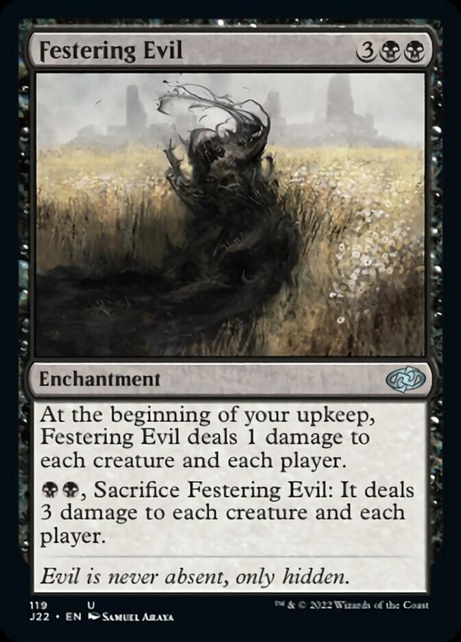 Festering Evil [Jumpstart 2022] | Cards and Coasters CA