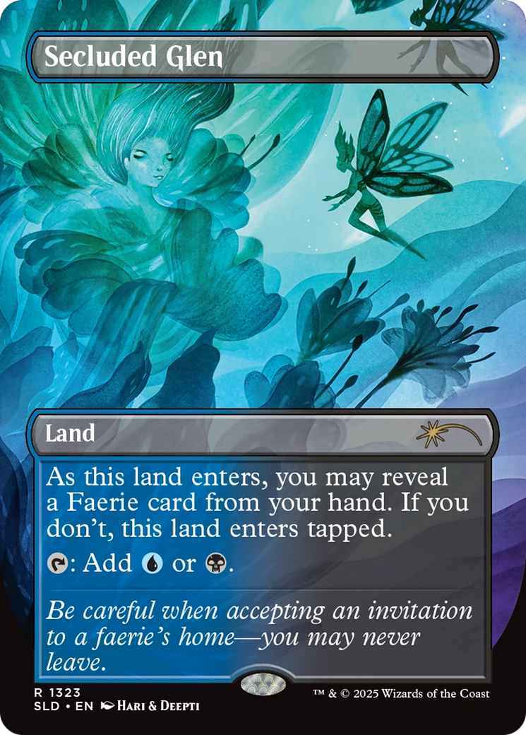 Secluded Glen (Rainbow Foil) [Secret Lair Drop Series] | Cards and Coasters CA