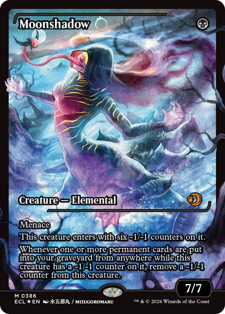Moonshadow (0386) (Showcase) [Lorwyn Eclipsed] | Cards and Coasters CA