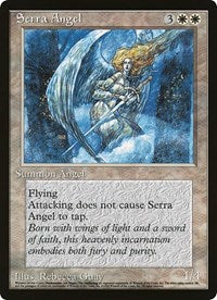 Serra Angel [alternate art] (Oversized) [Oversize Cards] | Cards and Coasters CA