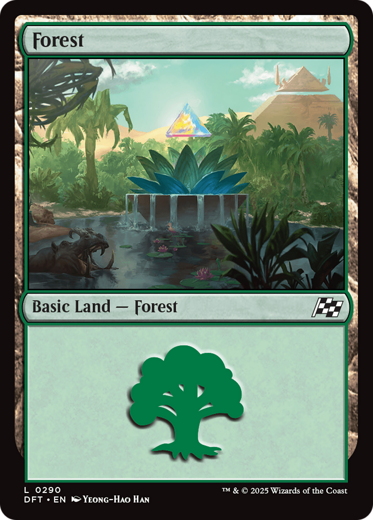 Forest (0290) [Aetherdrift] | Cards and Coasters CA