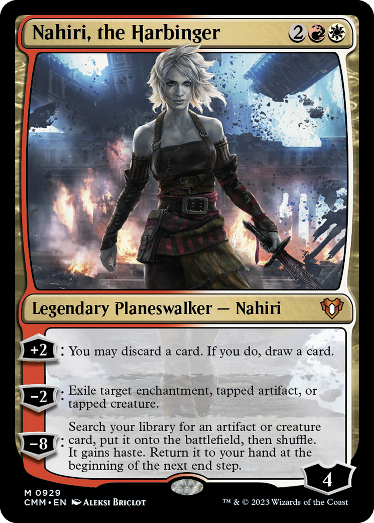 Nahiri, the Harbinger [Commander Masters] | Cards and Coasters CA