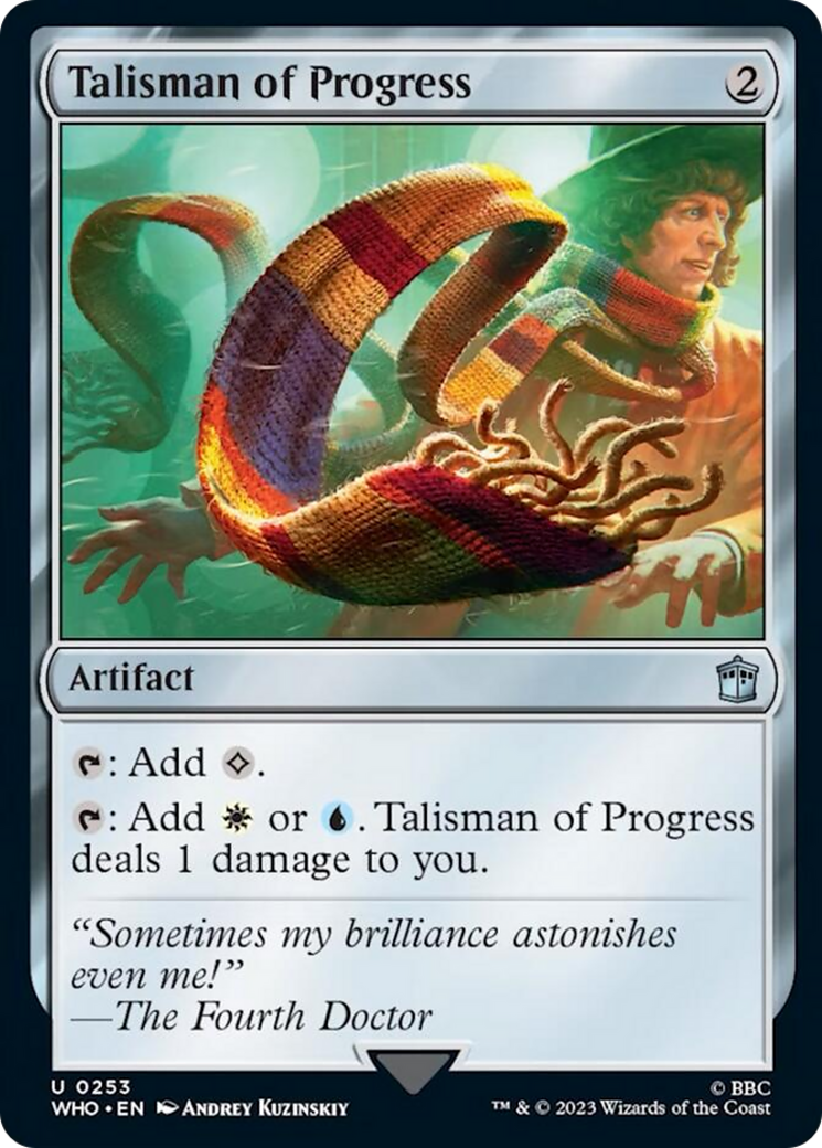 Talisman of Progress [Doctor Who] | Cards and Coasters CA