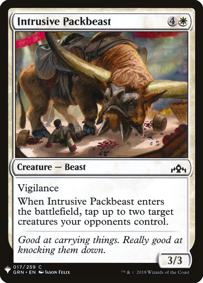 Intrusive Packbeast [Mystery Booster] | Cards and Coasters CA