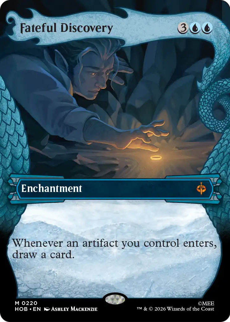 Fateful Discovery (Showcase) [The Hobbit] | Cards and Coasters CA