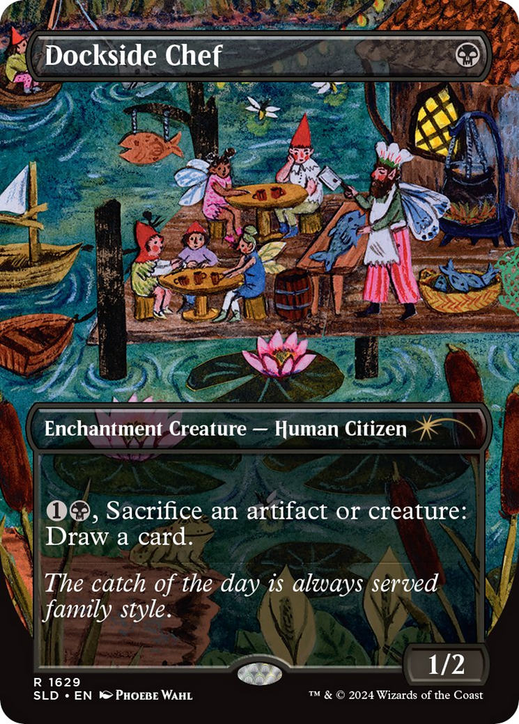 Dockside Chef (Rainbow Foil) [Secret Lair Drop Series] | Cards and Coasters CA