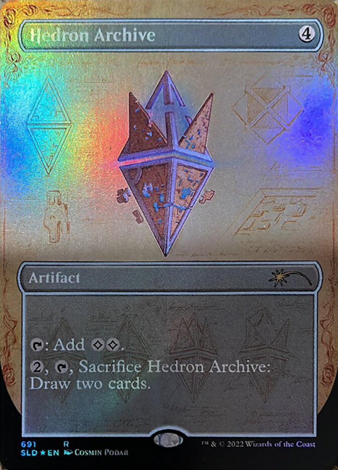 Hedron Archive (Blueprint) [Secret Lair Drop Promos] | Cards and Coasters CA