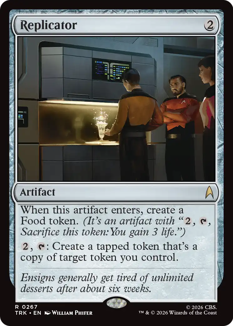 Replicator [Star Trek] | Cards and Coasters CA